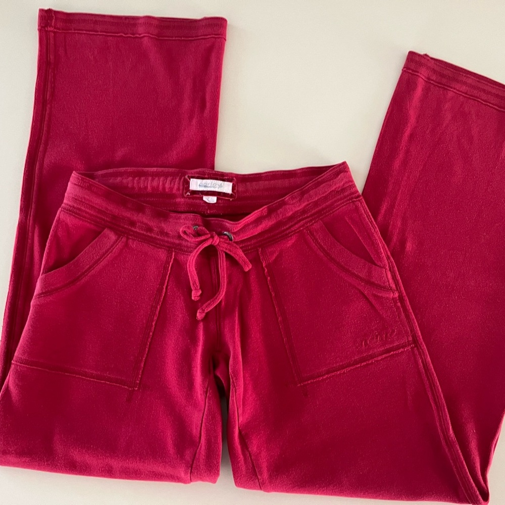 aerie Women's Red Drawstring Lounge Pants